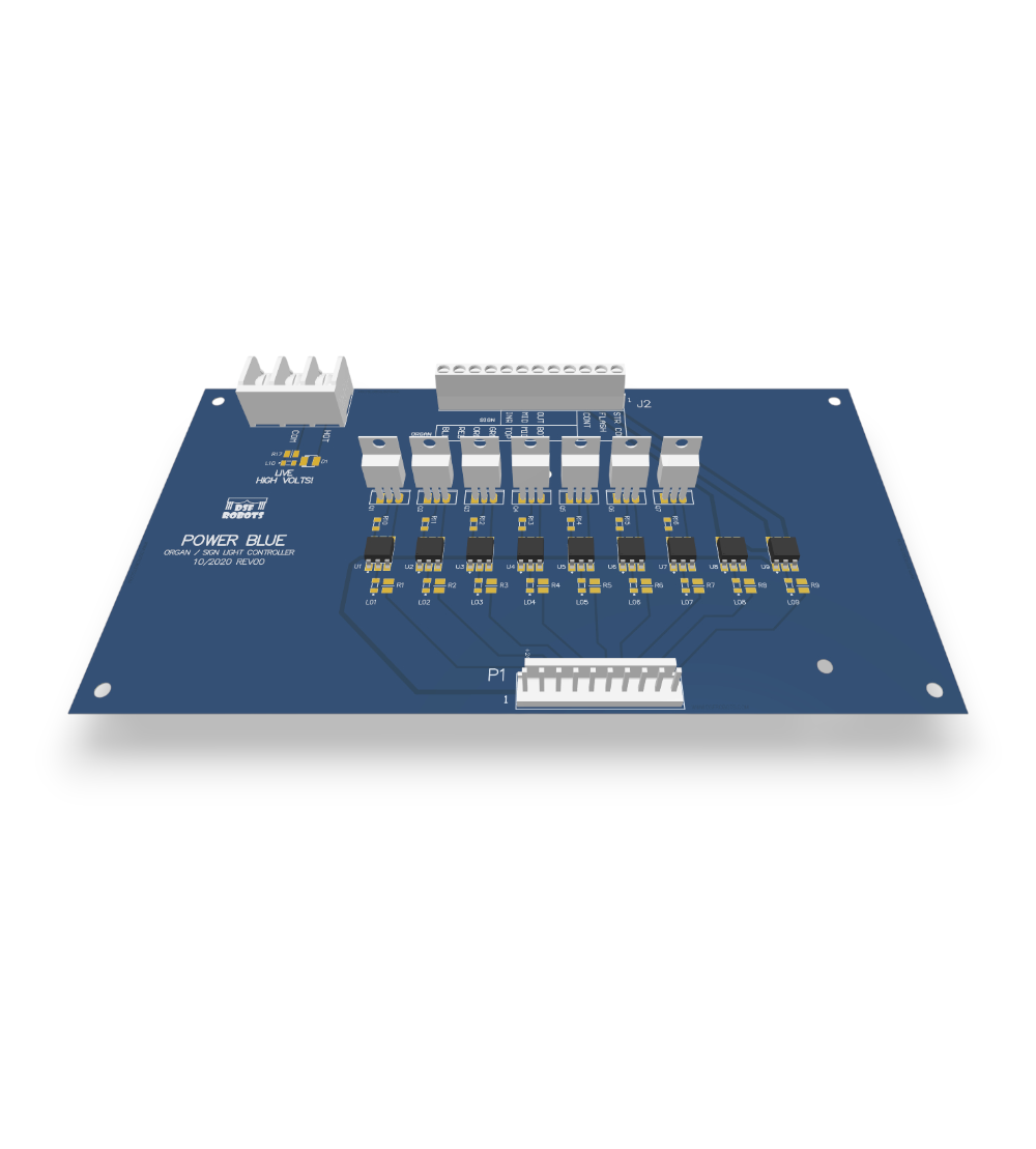 (image for) Power Blue - Organ / Sign board